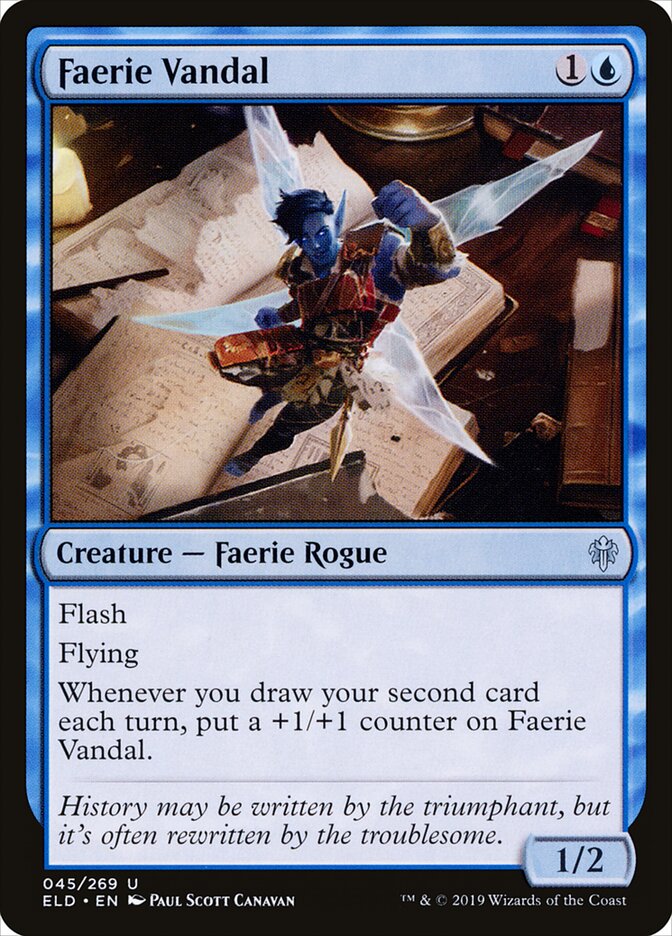 Faerie Vandal (Throne of Eldraine)