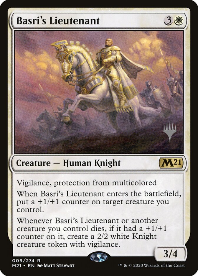 Basri's Lieutenant (Core Set 2021 Promos)