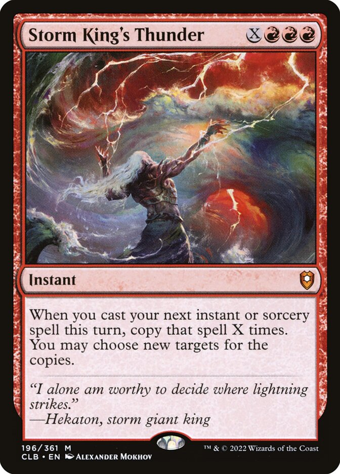 Storm King's Thunder (Commander Legends: Battle for Baldur's Gate)