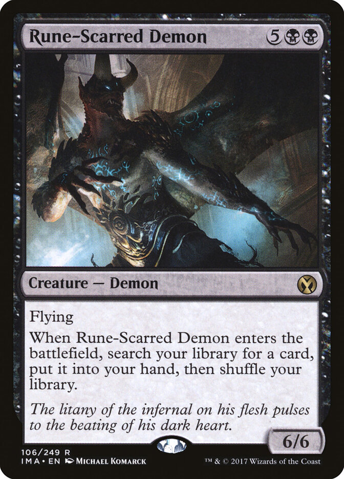 Rune-Scarred Demon (Iconic Masters)