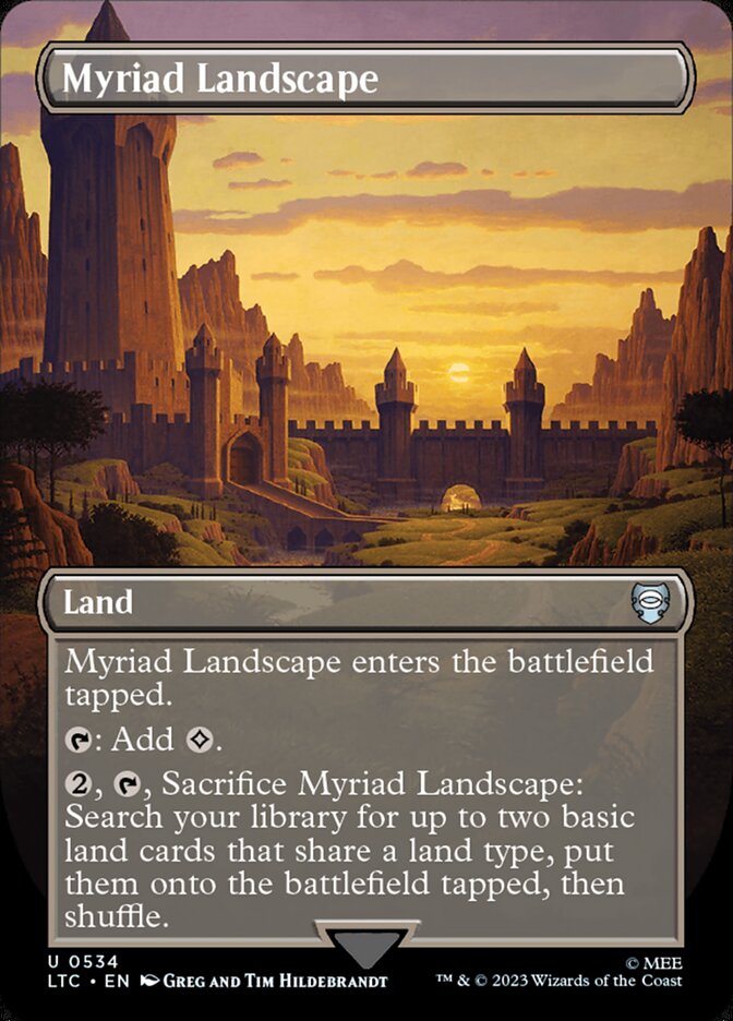 Myriad Landscape (Tales of Middle-earth Commander)