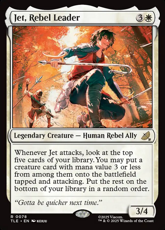 Jet, Rebel Leader (Avatar: The Last Airbender Eternal)