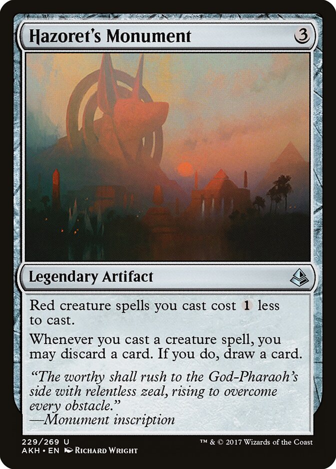 Hazoret's Monument (Amonkhet)