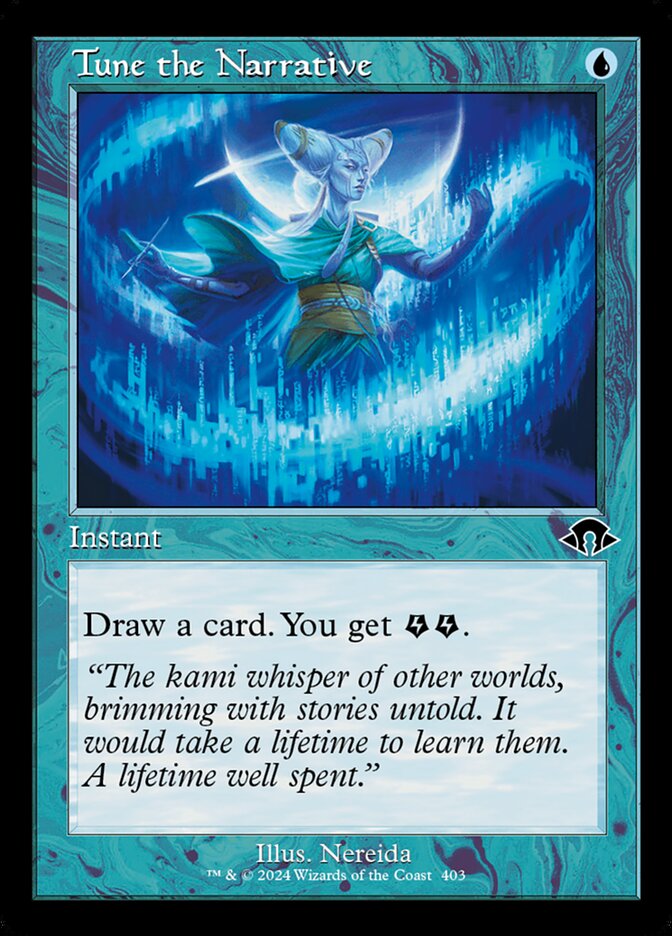 Tune the Narrative (Modern Horizons 3)