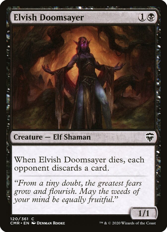 Elvish Doomsayer (Commander Legends)