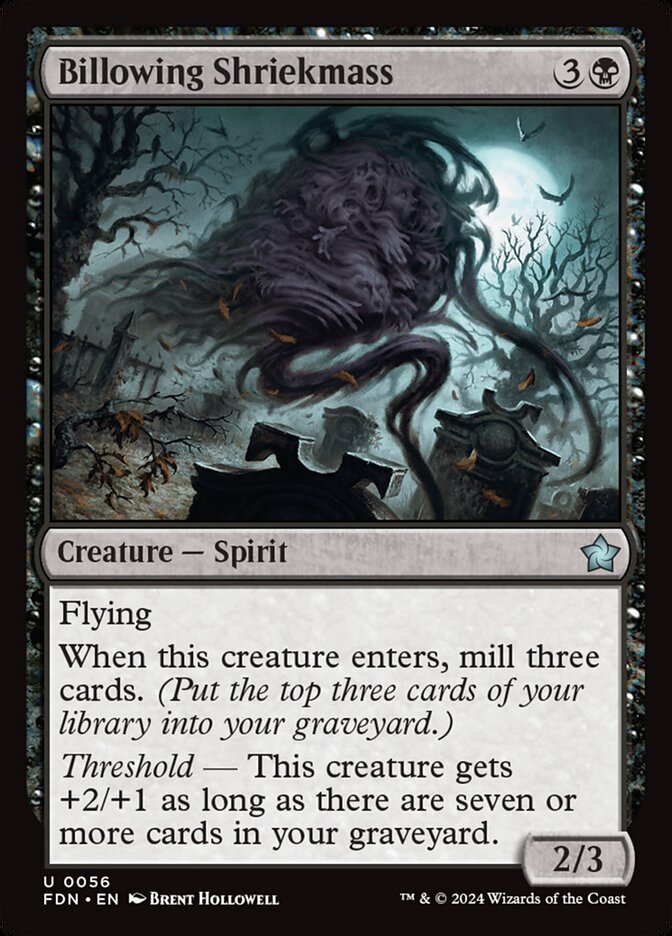 Billowing Shriekmass (Foundations)