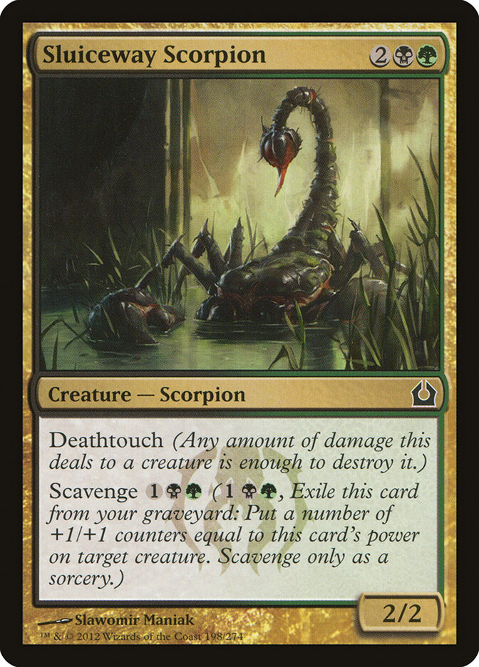 Sluiceway Scorpion (Return to Ravnica)