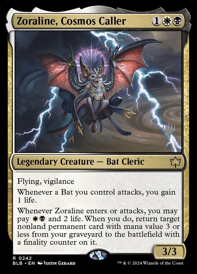 Zoraline, Cosmos Caller (Bloomburrow Promos)