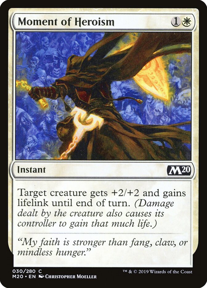 Moment of Heroism (Core Set 2020)