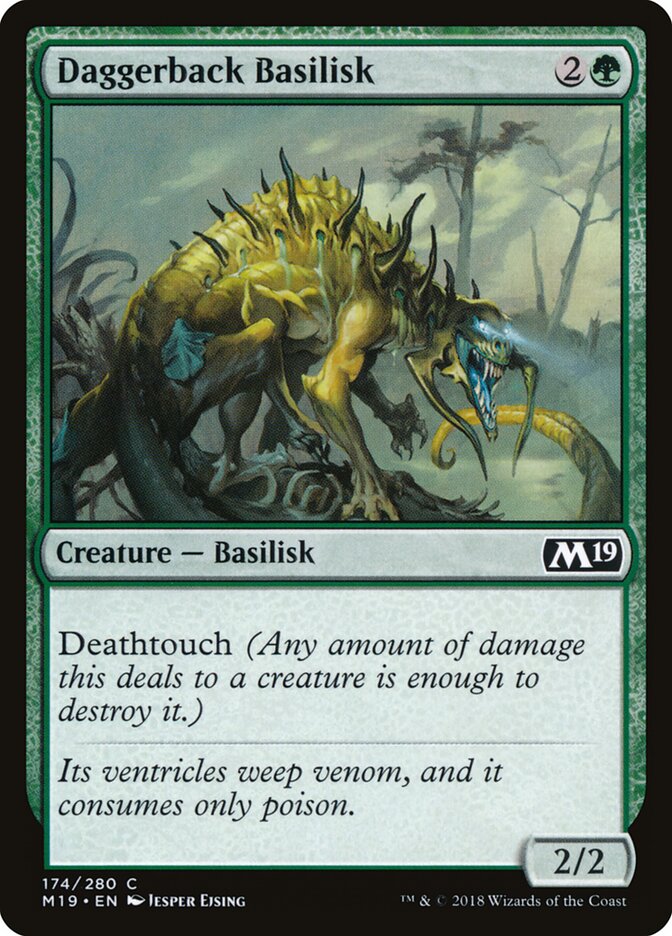 Daggerback Basilisk (Core Set 2019)