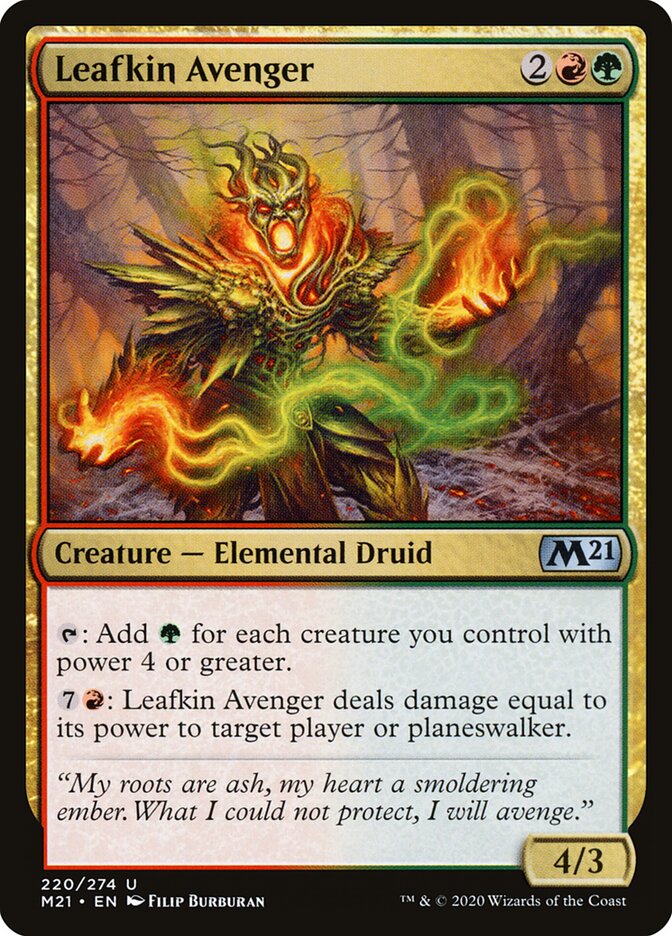 Leafkin Avenger (Core Set 2021)