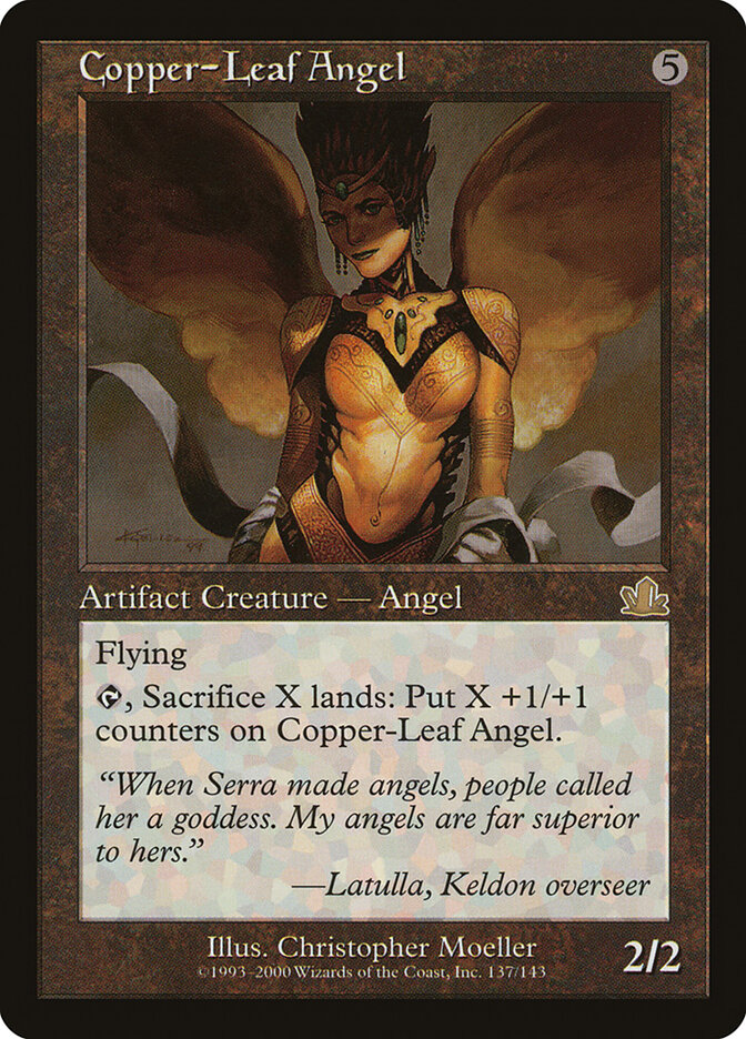 Copper-Leaf Angel (Prophecy)