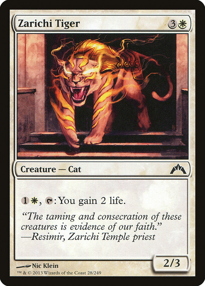 Zarichi Tiger (Gatecrash)