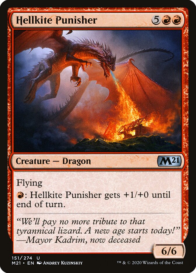 Hellkite Punisher (Core Set 2021)