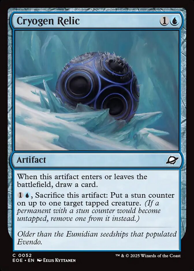Cryogen Relic (Edge of Eternities)