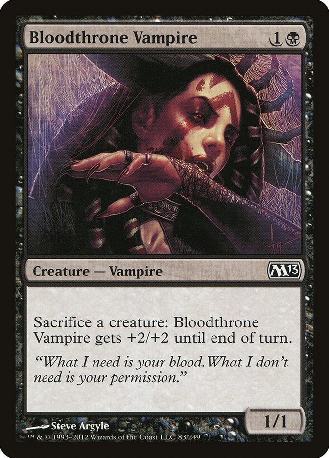 Bloodthrone Vampire (Magic 2013)