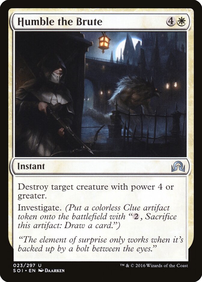Humble the Brute (Shadows over Innistrad)