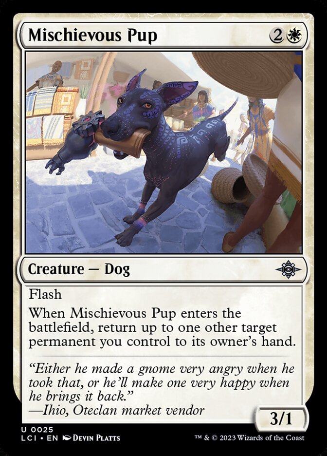 Mischievous Pup (The Lost Caverns of Ixalan)