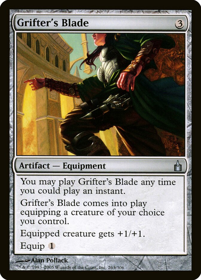 Grifter's Blade (Ravnica: City of Guilds)