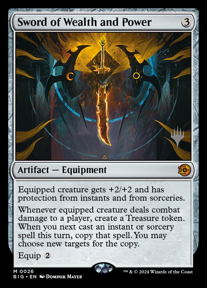 Sword of Wealth and Power (The Big Score Promos)