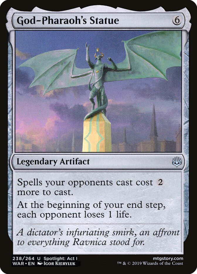 God-Pharaoh's Statue (War of the Spark)