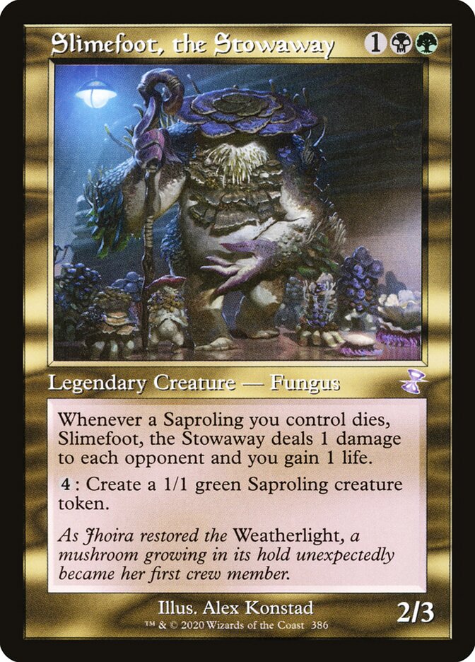 Slimefoot, the Stowaway (Time Spiral Remastered)