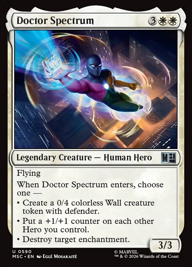 Doctor Spectrum (Marvel Super Heroes Commander)