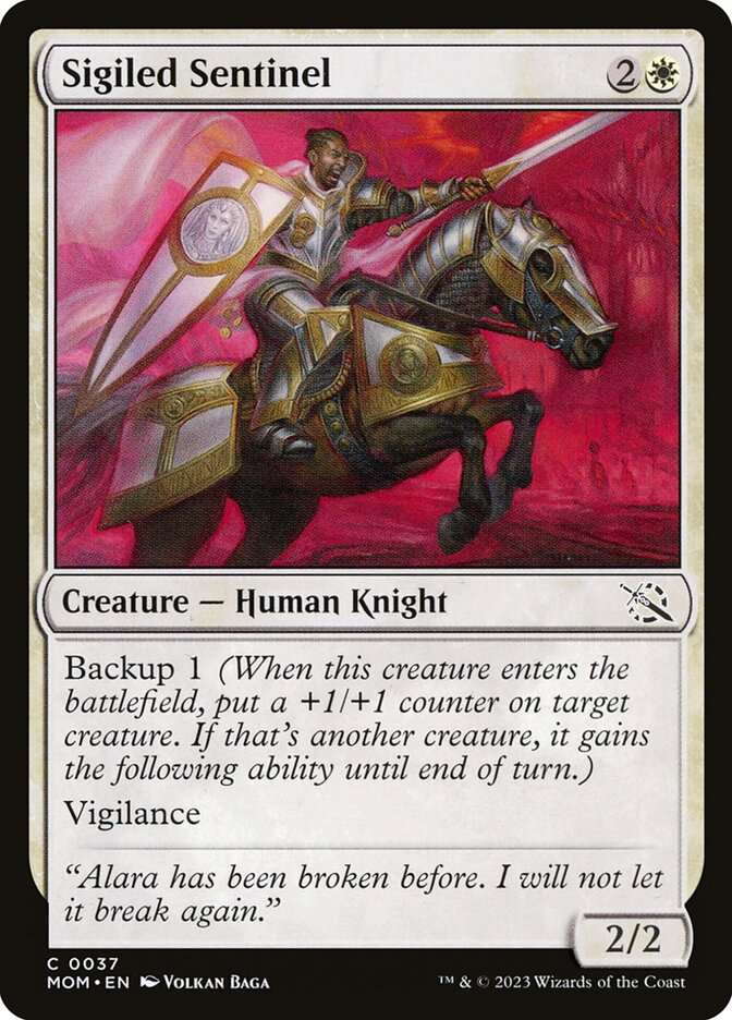 Sigiled Sentinel (March of the Machine)