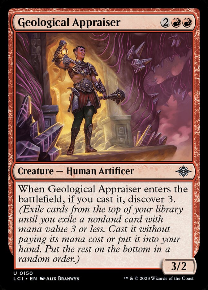 Geological Appraiser (The Lost Caverns of Ixalan)