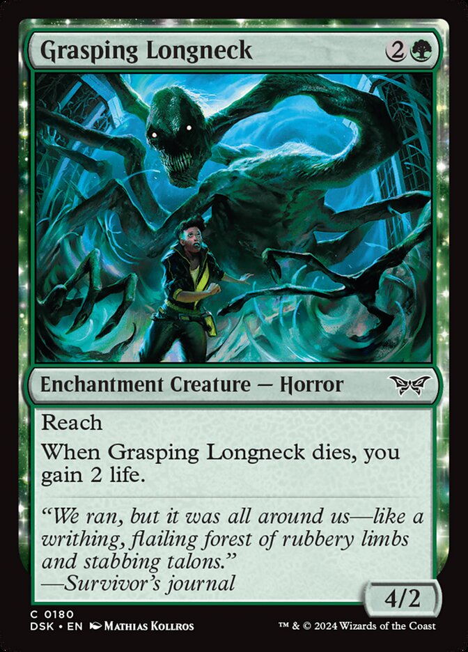 Grasping Longneck (Duskmourn: House of Horror)