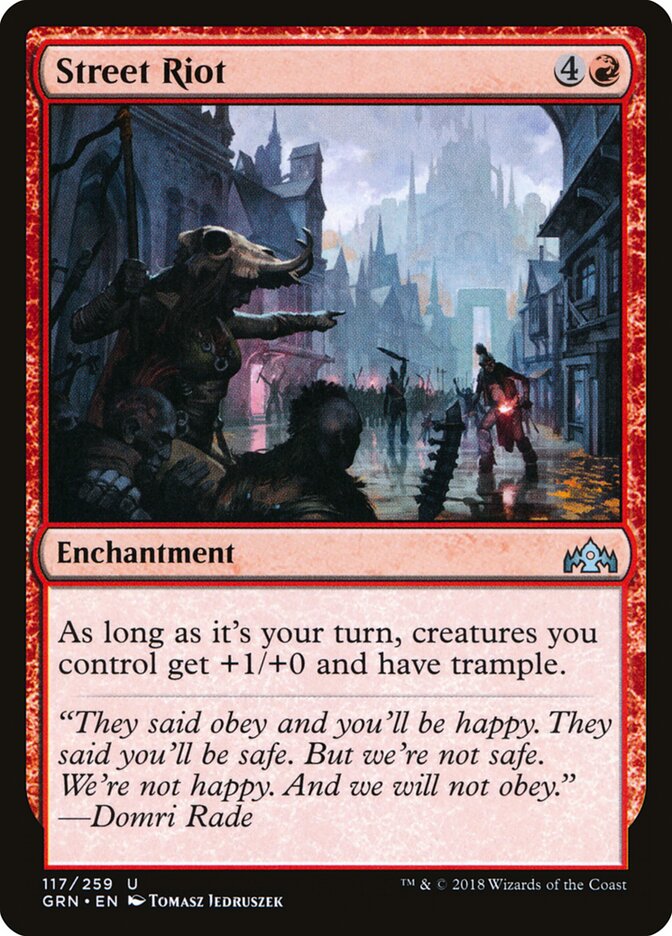 Street Riot (Guilds of Ravnica)