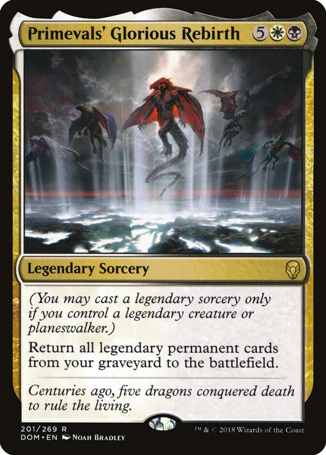 Primevals' Glorious Rebirth (Dominaria)
