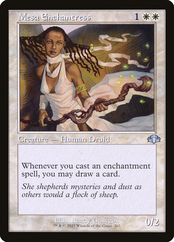 Mesa Enchantress (Dominaria Remastered)