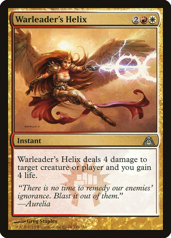 Warleader's Helix (Dragon's Maze)