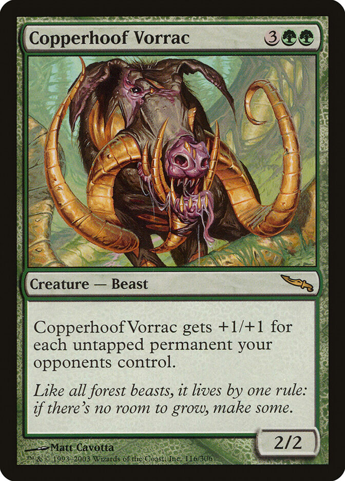 Copperhoof Vorrac (Mirrodin)