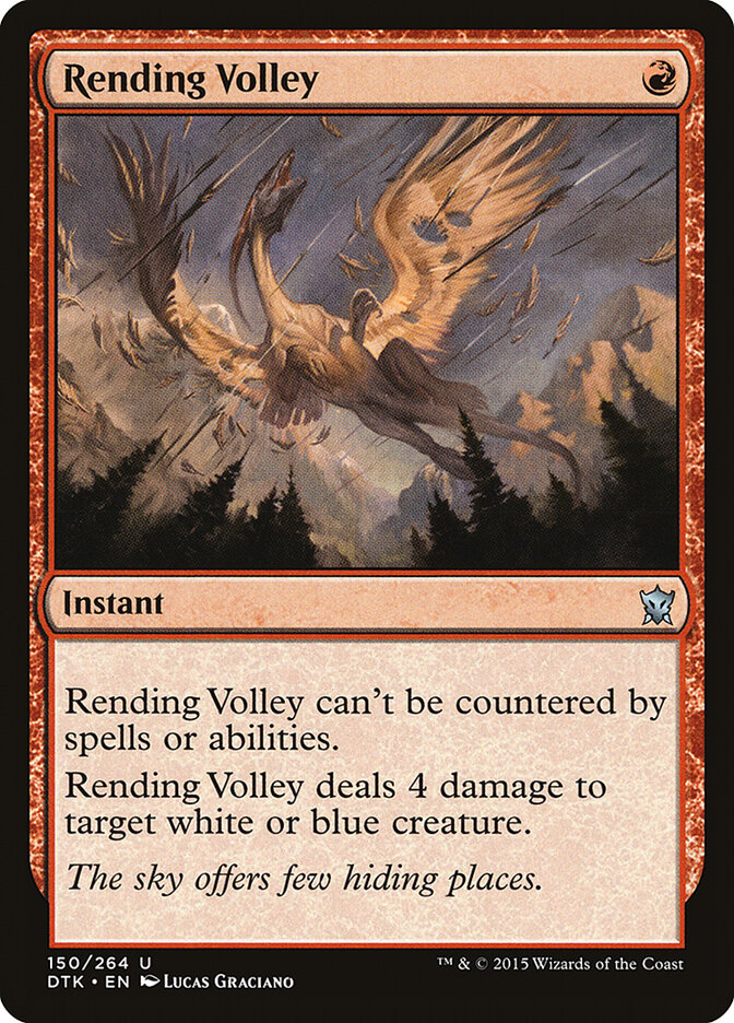 Rending Volley (Dragons of Tarkir)