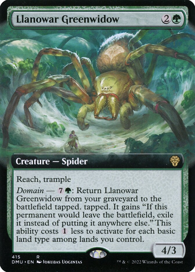 Llanowar Greenwidow (Dominaria United)