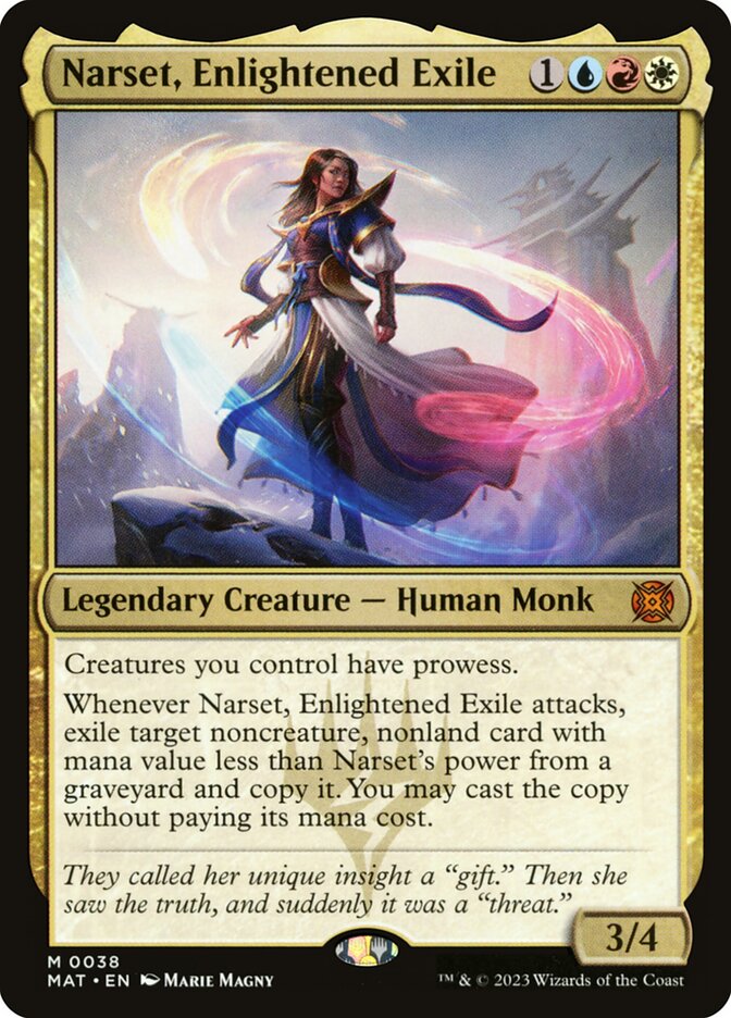 Narset, Enlightened Exile (March of the Machine: The Aftermath)