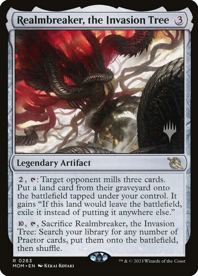 Realmbreaker, the Invasion Tree (March of the Machine Promos)