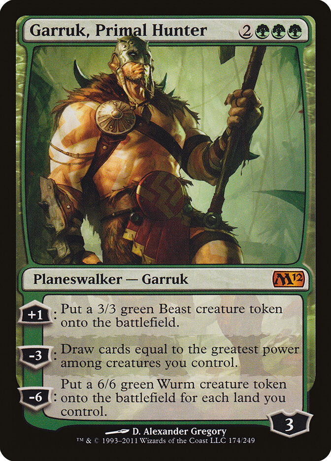 Garruk, Primal Hunter (Magic 2012)