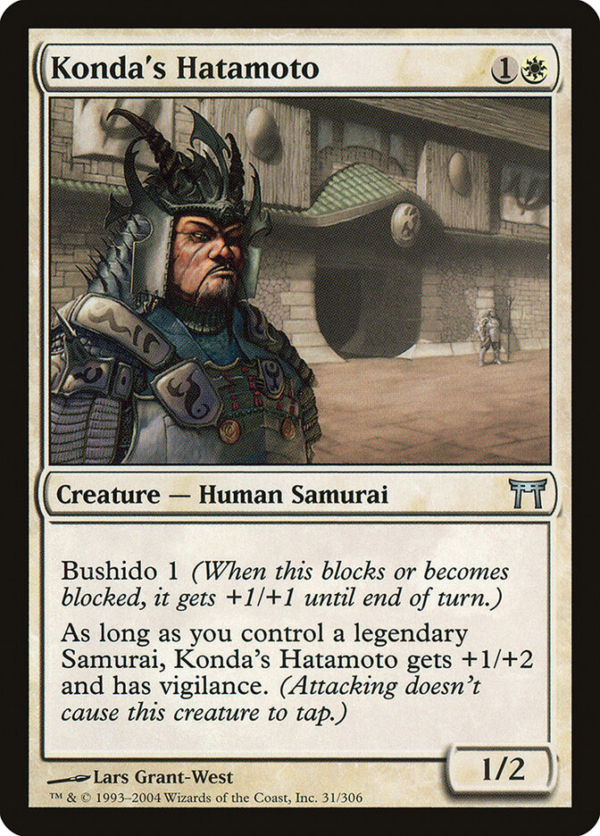Konda's Hatamoto (Champions of Kamigawa)