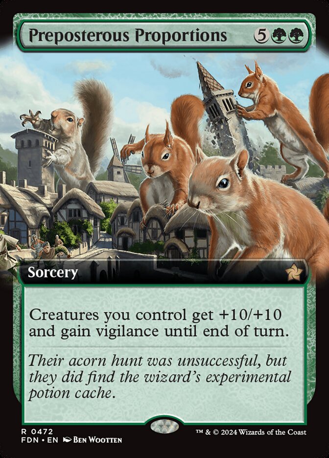 Preposterous Proportions (Foundations)