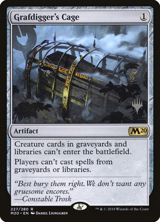 Grafdigger's Cage (Core Set 2020 Promos)