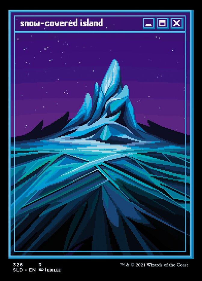 Snow-Covered Island (Secret Lair Drop)