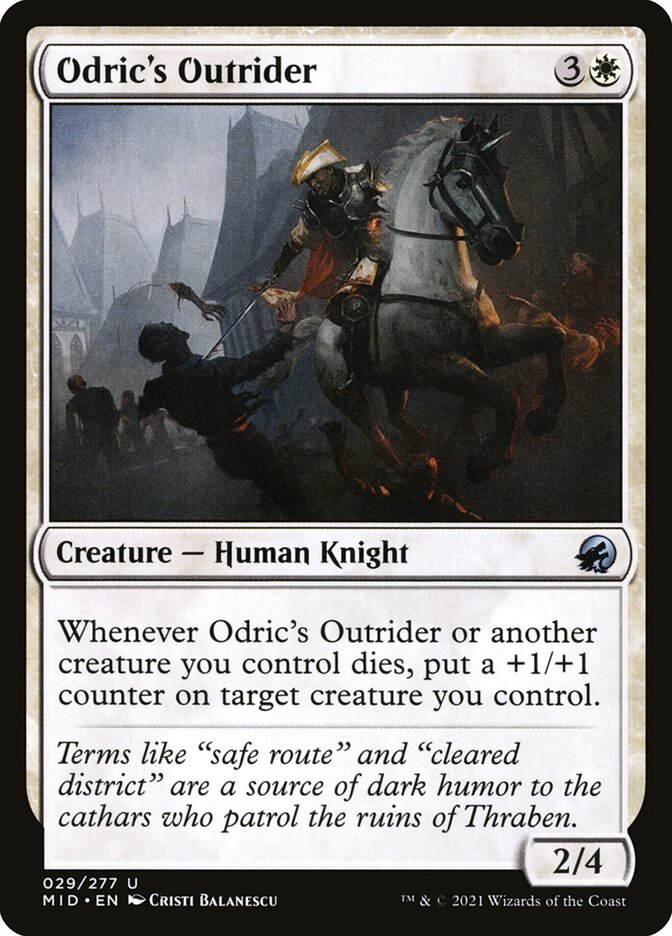 Odric's Outrider (Innistrad: Midnight Hunt)