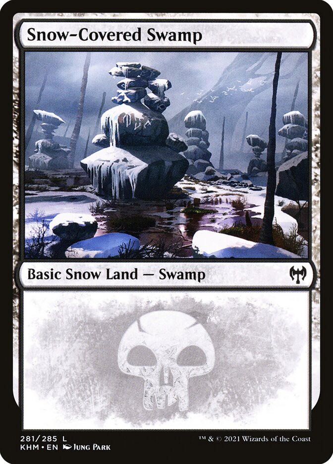 Snow-Covered Swamp (Kaldheim)