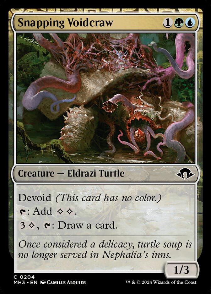 Snapping Voidcraw (Modern Horizons 3)