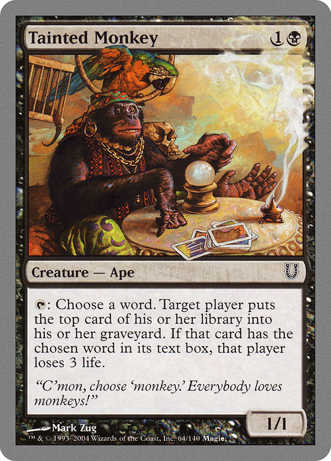Tainted Monkey (Unhinged)