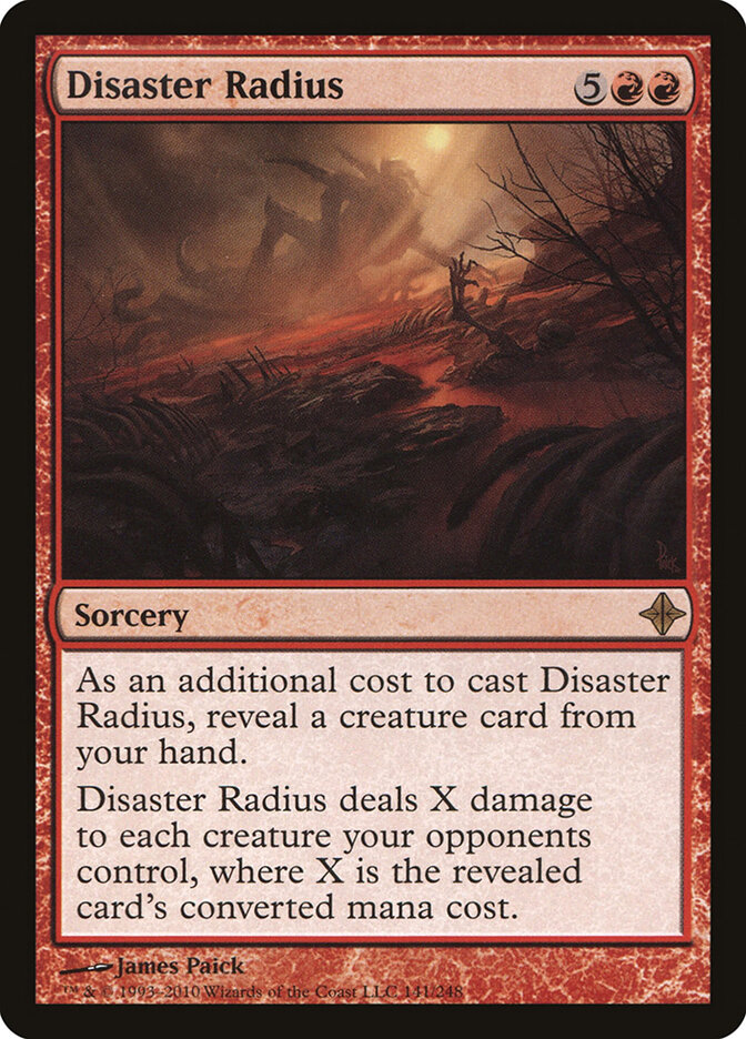 Disaster Radius (Rise of the Eldrazi)