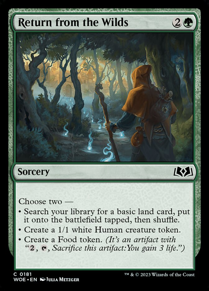Return from the Wilds (Wilds of Eldraine)